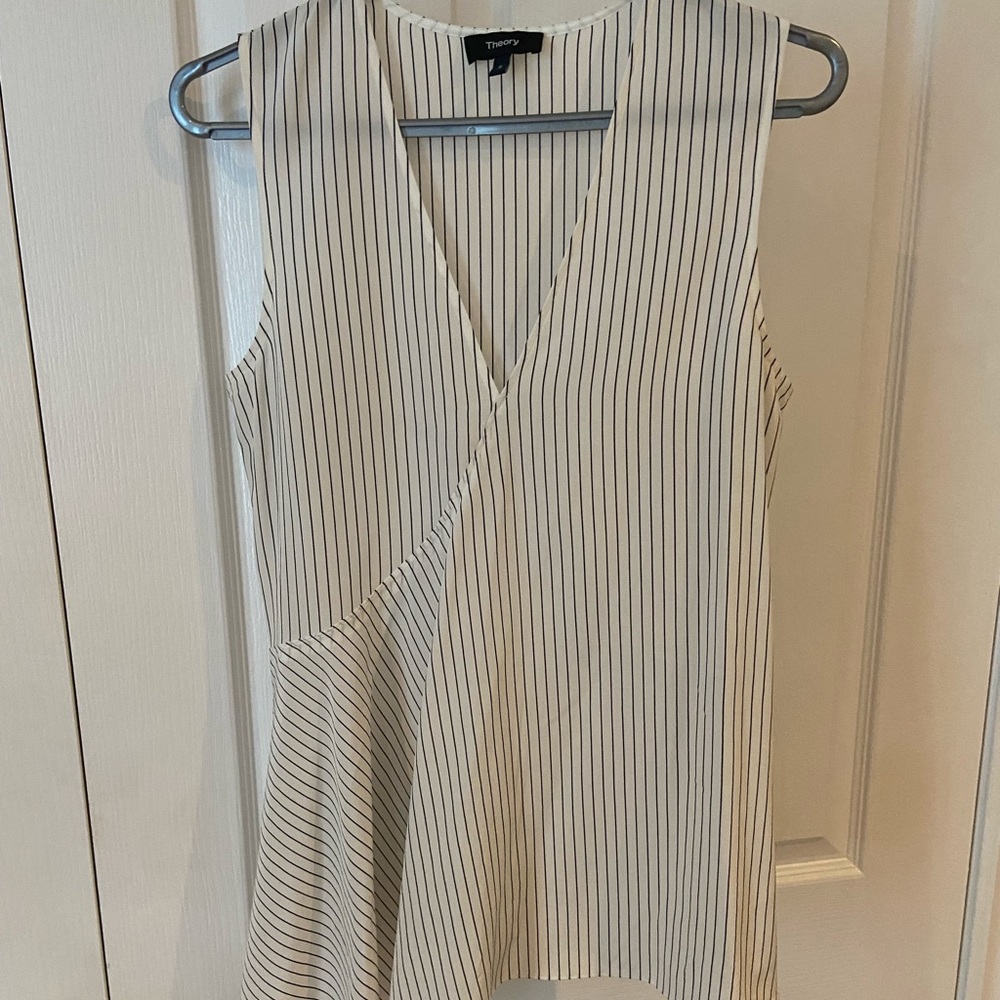 Theory silk blouse
